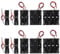 hrsyyl 10pcs AA Battery Holder Sets 4pcs Single AA Battery Holder 2pcs 2AA Battery Holder 2pcs 3AA Battery Holder with Wires 2pcs 4x1.5V 4AA Battery Holder with Wires