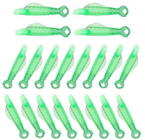 Nadeleinfädler mit Fischmaul – 20 Näheinfädler | Fischtyp Nadeleinfädler | Automatischer Nähnadeleinfädler | Fischmundform Stickeinfädler für Kreuzstich-Stickerei