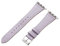AoYi Cuir Bracelet Italien Véritable Femme Hommes Compatible avec Apple Watch 38mm 40mm 41mm 42mm, Strap Luxe pour iWatch Series 10 9 8 7 6 5 4 3 2 1 SE SE2, Violet