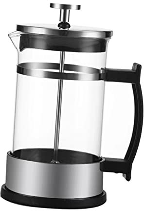 TOPBATHY Cafetera De Acero Inoxidable Jarra De Café Multifunción Tetera Filtro 600 Ml Ideal