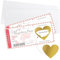 Irikdescia 2 PCS Personalisierte Goldene Ticket Rubbelkarte, Flugticket Überraschung, Geschenkkarte Reise, Boarding Pass Gutschein, Einzigartige Geburtstagsgeschenk