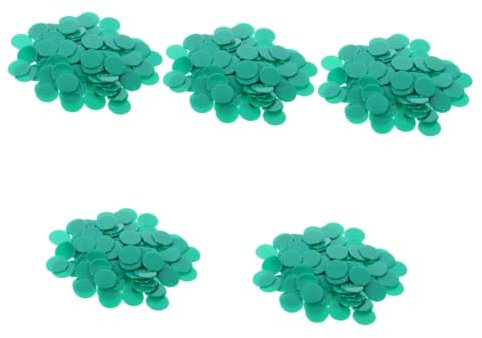 Alasum 500stücke Bunte Bingo Chips Transparente Zählmarker Für Spiele Geburtstagsfeiern Und Lernaktivitäten Für Erwachsene Vielseitig Einsetzbar Und Fördert Das Zählen