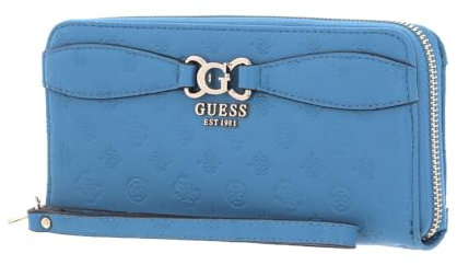 GUESS Arlena Logo SLG Zip Around Wallet L Slate Logo