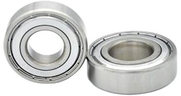 CAMCHJVVM 5 Stück Edelstahl S608ZZ Lager 8 x 22 x 7 mm ABEC-5 Skate Kinderwagen Miniatur S608 ZZ Kugellager S608Z(S608ZZ ABEC-7)