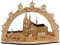 Dekohelden24 Kölner Dom - Lichterbogen, Schwippbogen, Schwibbogen - Leuchterbogen mit LED- Beleuchtung, 10-flammig, Motiv: Kölner Dom, L/B/H 43 x 30 x 12 cm. - Made in Germany -