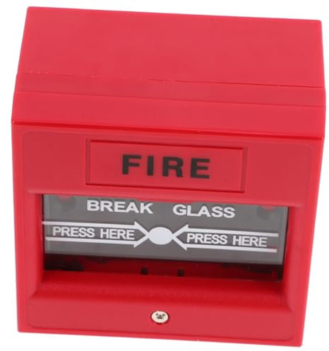 ARTIBETTER Glasbruchmelder Alarm Feuerzugang für
