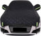 Halbgarage für Auto Winter für Skoda Roomster 2006-2015, Dicke Auto Abdeckplane Wasserdicht, Auto Halbgarage, Autoabdeckung Winter Atmungsaktiv, Schutz vor Schnee