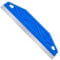 Paint Trim Guard, 12 Inch Paint Shield, Wallpaper Scraper Edge Painting Tool, Skirting Board Paint, for Cutting in, Measuring Edges, Scraper Painting(Blue)
