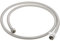 KITANDOVE Stainless Steel Braided Washer Machine Hose Thread Extension Pipe Flexible Durable Connection for Easy Installation Compatible with All Washing