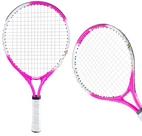 Senston Tennisschläger 17/23 Zoll Tennis Racket für Jugendliche– Leicht, Langlebig, Einfach zu greifen, Anfängerfreundlich Schläger