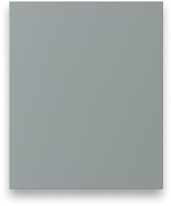 PRO KIRA Geschirrspülerblende Möbel-Front für vollintegrierten Geschirrspüler/Unterbau-Kühlschrank 60 cm grau matt