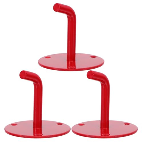 Healeved Lot De 3 Supports Muraux Pour Extincteur Co2 Crochets Métalliques De Sécurité Pour Fixation Murale Avec Accessoires De Montage Pour Maison Bureau Véhicule