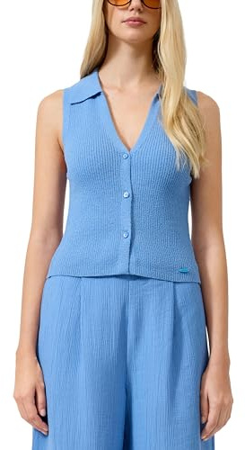 QS Stricktop mit Polokragen