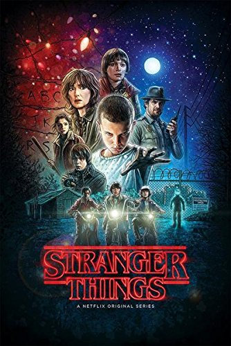 Stranger Things Key Art Póster Standard, Papel,