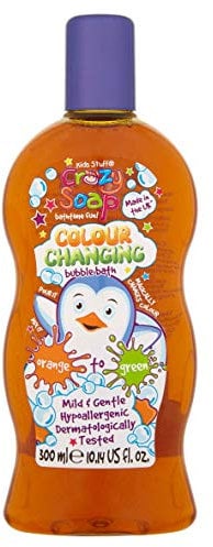 Kids Stuff Crazy Soap Farbwechsel-Schaumbad Orange zu Grün, 300 ml