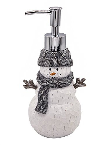 Bathpro Badezimmer-Zubehör, Duschlotion/Seifenspender, Chritsmas Bad-Set, Bad-Kollektion (Schneemann)