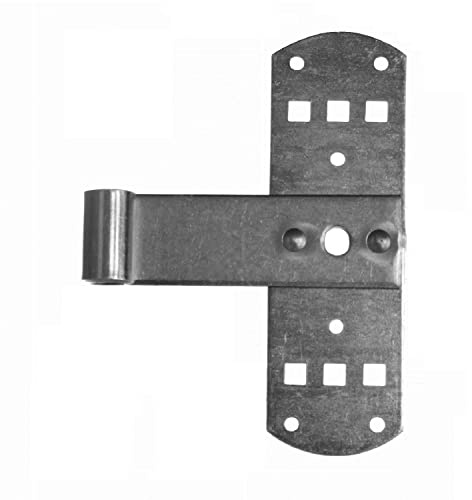Pollmann®Baubeschläge Türband Rolle Ø 10 mm, Länge 140 mm, hell verzinkt, 2 Stück