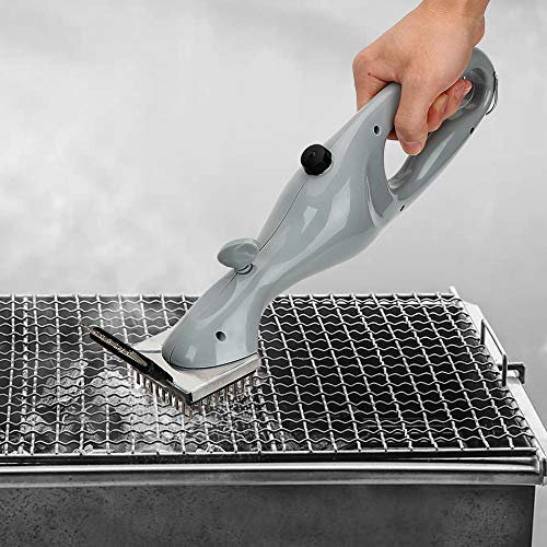 KJHLL Grill-Werkzeuge aus Edelstahl mit Dampfreiniger, Grillbürste, 3er-Set