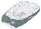 Albero Mio Multifunktionale Kuschelnest Babynest Kokon für Babys und Säugling | 60cm x 45cm | Alter: 0-7 Monate | 100% Baumwollsatin | Größenverstellbar | Atmungsaktives Material | Savanne