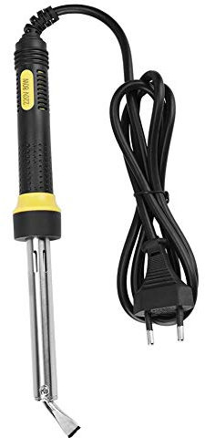 Hierro Eléctrico De 80w Con Mango, Kit de Soldador 300W 220v Eléctrico Soldador Eléctrico De Punta Curvada Calefacción Externa Soldador Pistolas de soldar Hierros eléctrica Pluma de herramienta