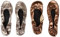 Mopec Handschuhe, Silber und Kupfer, M + Beutel mit Absätzen, mehrfarbig, Einheitsgröße, 2 Stück
