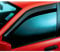 ClimAir Déflecteurs latéraux compatible avec Renault Trafic / Opel Vivaro 2014- & Nissan NV300 / Fiat Talento 2016-(Forme-L), Gris fumé, Rauchgrau