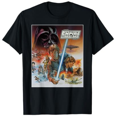 Star Wars The Empire Strikes Back Luke Skywalker Vintage T-Shirt
