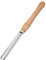 Sgrossatura Sgorbia Tornio Scalpello Utensili Per Tornitura in Legno Con Manico in Legno E Ghiere in Ottone Resistenti Per La Maggior Parte Degli Appassionati Di Lavorazione Del Legno,250x40mm