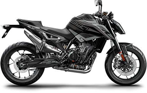 ARider Dekor für KTM Duke 890 | Aufkleber und Grafik Kit (Grau)