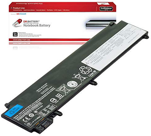DR. BATTERY Laptop Battery for Lenovo 00HW022 00HW023 ThinkPad T460s T470s 3ICP4/43/86 SB10F46460 [11.25V/1920mAh/24Wh]