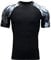 HUGE SPORTS Mens Rash Vest- Wildling Series Rash Guard Short Sleeve Quick Drying Wetsuit Swimming Tops for Surfing BJJ Jiu Jitsu(Bear,XL)