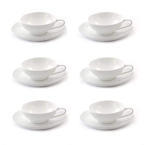 6 X Cha Cult Tasse & Untere Sophie Fine Bone China 0,11 l = 6 Tassen + Untertasen
