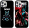 [2 Pack] Hülle für Apple iPhone 13 6,1 Zoll, Silikon Weich TPU Case Handyhülle für Hülle Motiv Schutzhülle für iPhone 13, 01