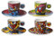 CREAFLOR HOME 4er Set Espressotassen Romero Britto Pop Art Goebel Porzellan