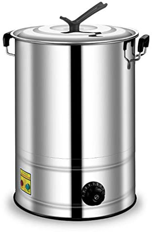 ANSNOW Commercial Hot Water Urn, Stainless Steel Cateurn Rugged and Drop Resistant, Milk Coffee Tea Shop Catehot Water Boiler/-/50L