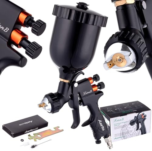 Pistolet à Peinture Lion B LVMP 1,4mm Black AUARITA