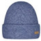 Barts Damen Beanie Bridgey Strickmütze mit Lochmuster 0252 Blue 04