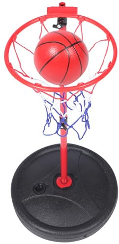 ibasenice Jeu De Piscine avec Cadre De Basket-Ball Flottant Panier De Basket-Ball Au Bord Piscine De Jeux pour Âges Variés