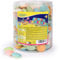Woogie Soucoupes volantes 378g env. 300 pièces - OVNIs effervescents multicolores en gaufrettes de papier alimentaire - Friandises rétro cultes pour fêtes, anniversaires d'enfants & classes d'école