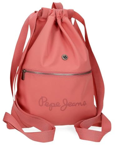 Pepe Jeans Corin Zaino Sacco Rosa 35 x 46 cm Poliestere e PU by Joumma Bags, Rosa, Taglia unica, zaino sacco