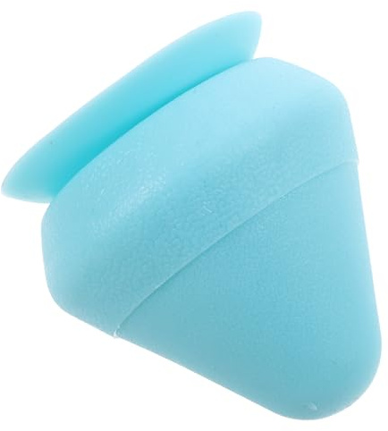 Wand Massageball Nacken mit Saugbasis aus Tpe, für Fuß, Rücken | Leicht Abnehmbar, Glatte Oberfläche, Rillenstruktur, für Zuhause und Arbeit, Angenehmer Druck