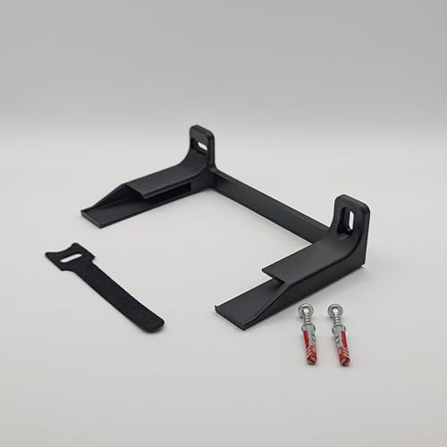 Wandhalterung für Telekom Speedport Smart 4 & 4 Plus Router WLAN Halterung Halter Wandhalter mit Kabelmanagement inkl. Befestigungsmaterial PETG HF