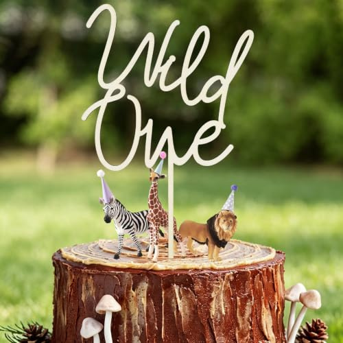 I LOVE MOM Cake Topper Wild One Geburtstag Holz,Tortendeko Geburtstag Kuchen Deko für Mädchen Junge Frauen Mann #2