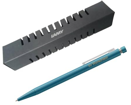 Lamy Druckbleistift cp1 Aquamarine (blau) Modell 156, inkl. Laser-Gravur