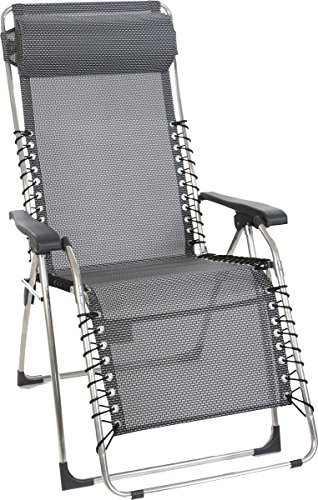 Relaxsessel Oasi Surprise XL mit Alugestell und grauem Bezug