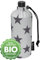 Emil Trinkflasche aus Glas für Mädchen & Jungen isolierte Glasflasche für Schule, Freizeit, Sport: Kinder & Eltern BIO Stern 0,6l