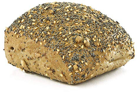 Vestakorn Handwerksbrötchen, 6x WM-Brötchen - frisches Brötchen – mit Sonnenblumenkernen, Leinsamen, Sesam & Mohn, 6 Stück