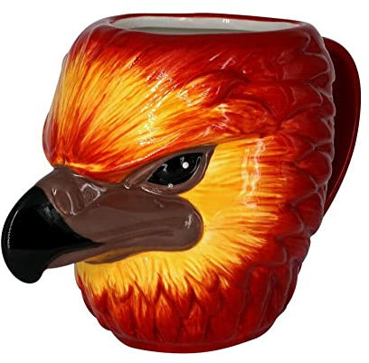 Ikon Collectables Harry Potter – Fawkes 3D-Tasse, 410 ml Fassungsvermögen
