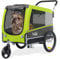 Tiggo VS Pet Large Hundeanhänger & Buggy bis 35 kg 2in1 Fahrradanhänger für Hunde Hundefahrradanhänger Hunde Buggy Jogger 80205 02 (GRÜN)