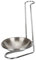 Supporto per cucchiaio,Rtengtunn Portaoggetti in acciaio inox Supporto per coperchio Supporto verticale Portaoggetti per pentole Organizzatore Accessori da cucina Utensili da cucina